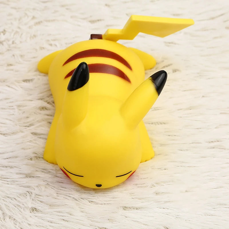 Pikachu Night Light Touch Sensor Lamp Cute Pokemon Decor for Kids Room, Bedroom, Bedside Table, Gift Idea, Soft Glow
