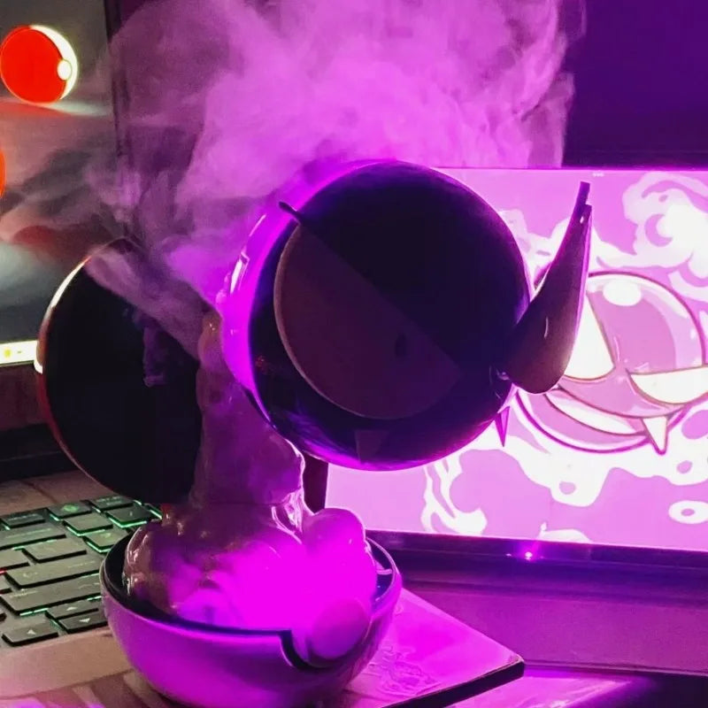 Pokemon Gastly Humidifier USB Charging, Air Moisturizer Spray with Night Light for Home Desktop Decoration Gift